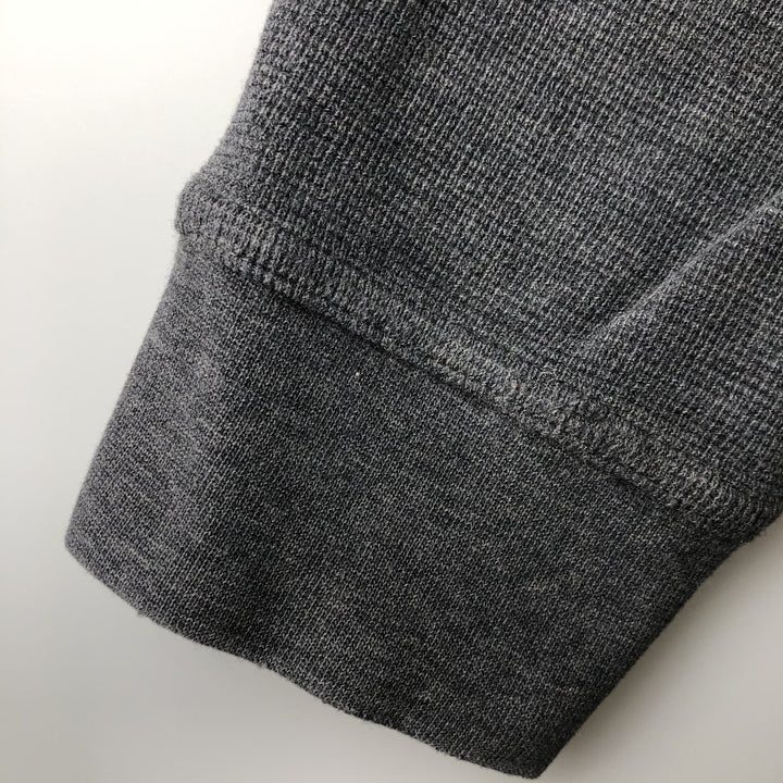 90s-00'S Timberland WEATHERGEAR Thermal Long T-Shirt, Waffle, Men's Size Medium cotton gray type Vintage Second Hand