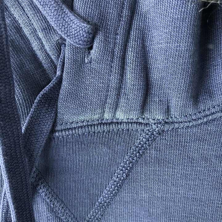 Ralph Lauren POLO RALPH LAUREN Sweatshirt pullover hoodie, men's size M cotton Navy blue Vintage Second Hand