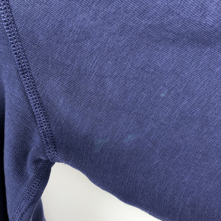 Ralph Lauren POLO RALPH LAUREN Sweatshirt pullover hoodie, men's size M cotton Navy blue Vintage Second Hand