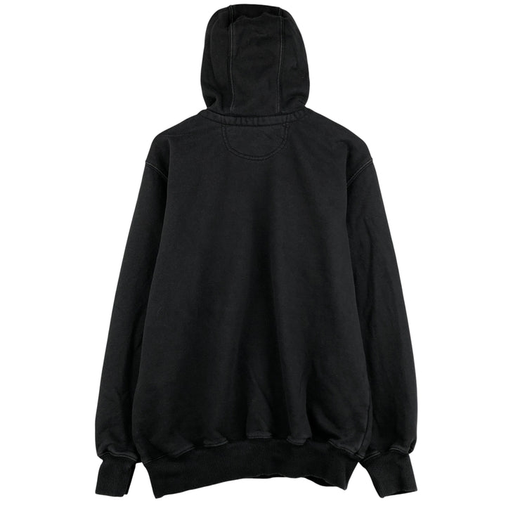 Carhartt Sweat Pullover Hoodie, Men's M Size cotton black type Vintage Second Hand