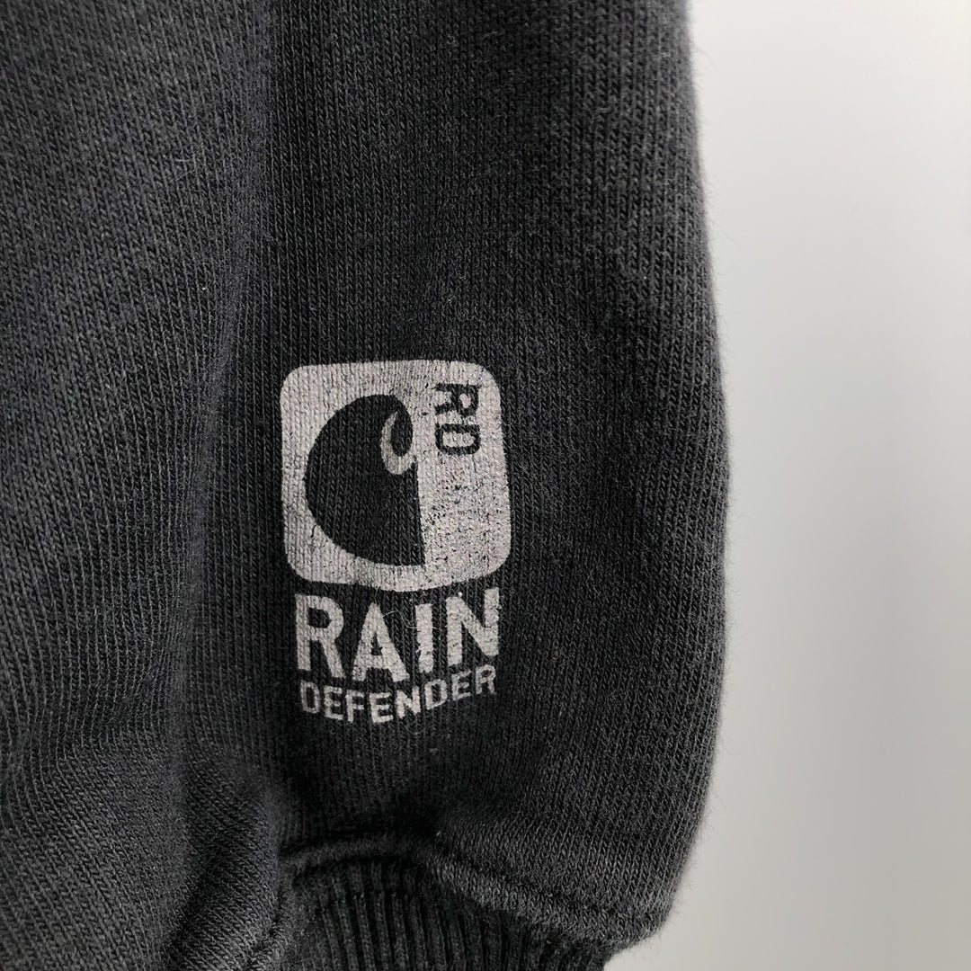 Carhartt Sweat Pullover Hoodie, Men's M Size cotton black type Vintage Second Hand
