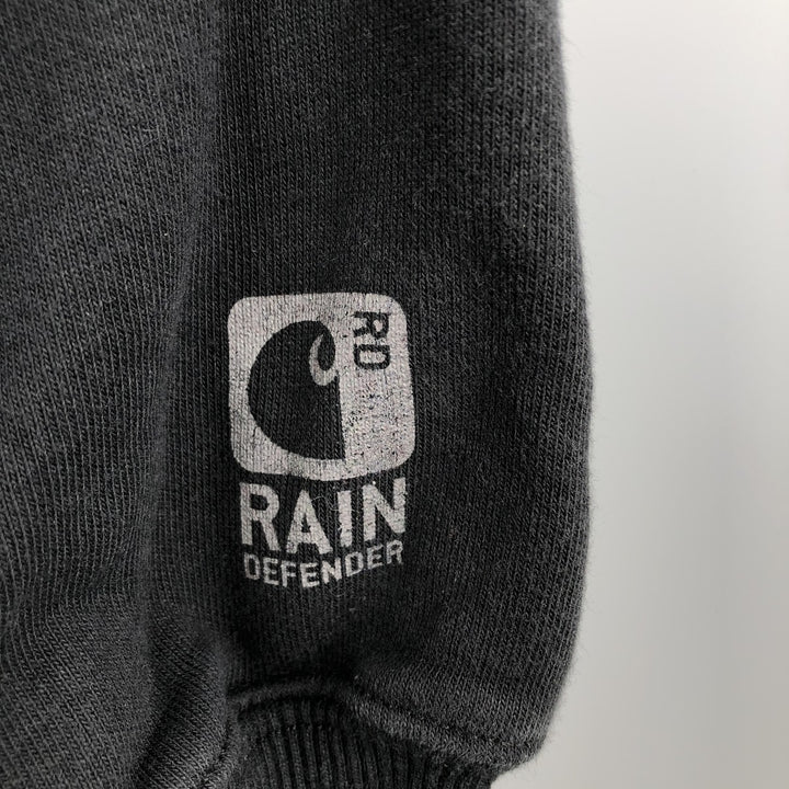 Carhartt Sweat Pullover Hoodie, Men's M Size cotton black type Vintage Second Hand