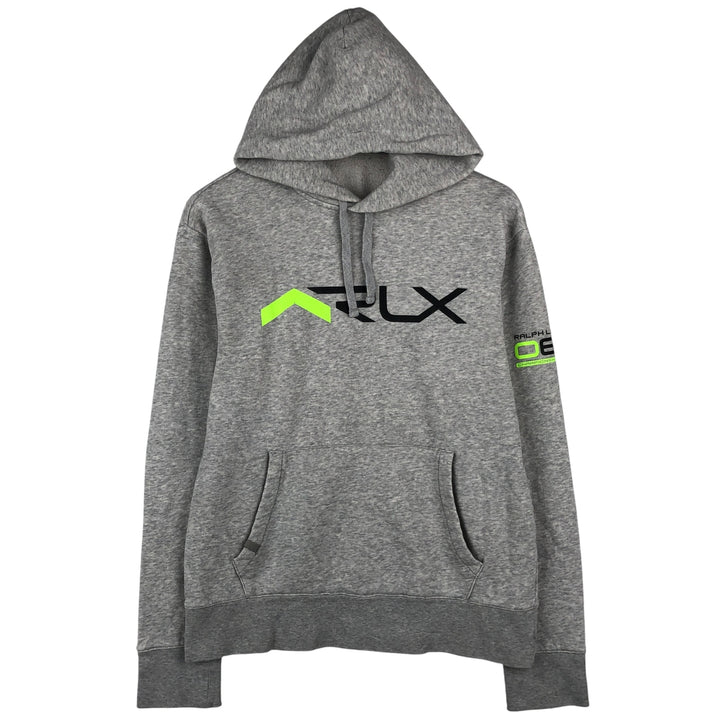 Ralph Lauren RLX sweatshirt pullover hoodie, men's size M unclear gray type Vintage Second Hand