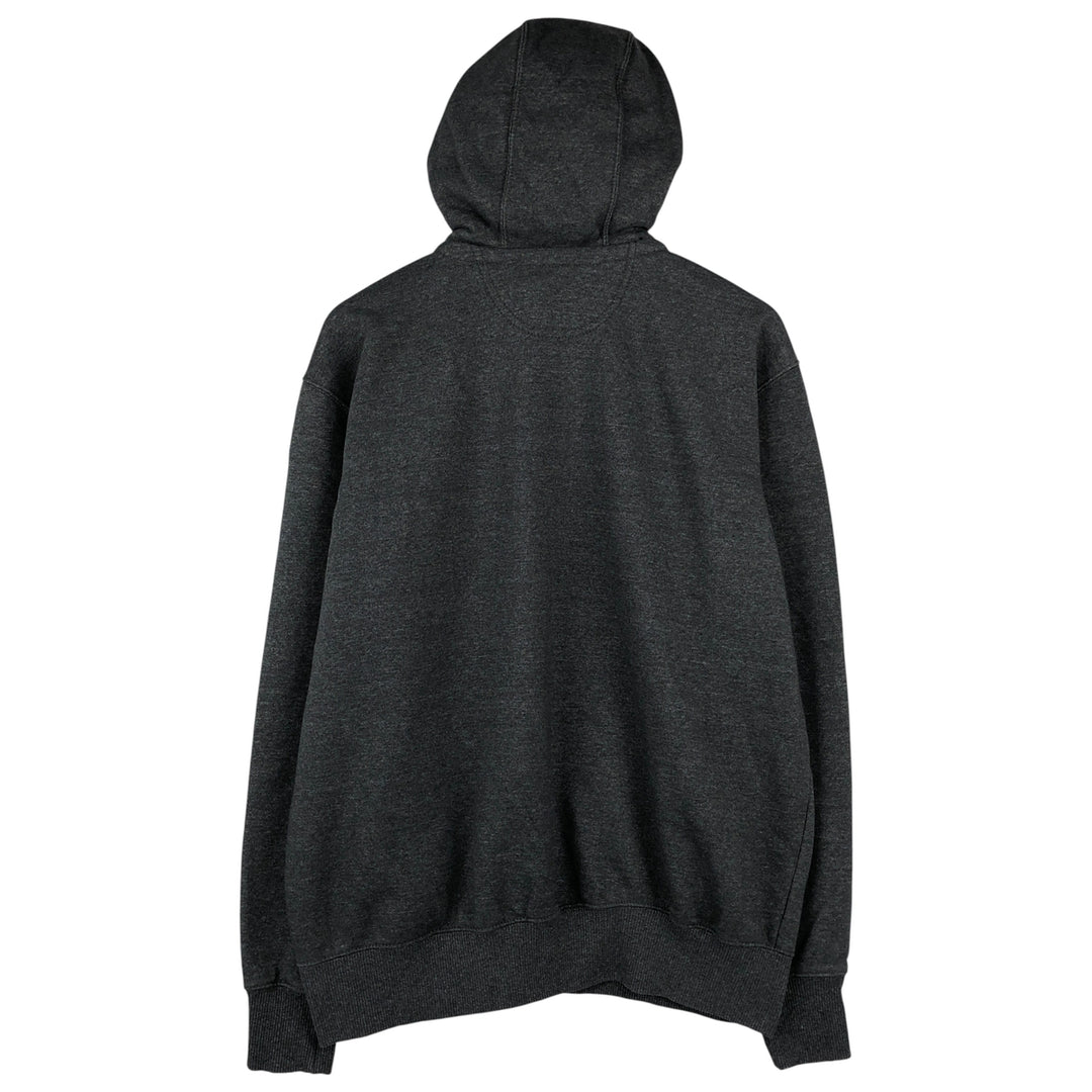 Carhartt ORIGINAL FIT sweatshirt pullover hoodie, men's size L cotton gray type Vintage Second Hand