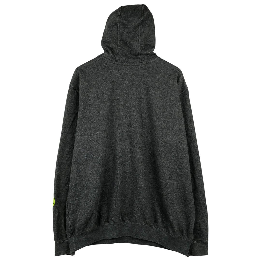Carhartt ORIGINAL FIT sweatshirt pullover hoodie, men's size L cotton gray type Vintage Second Hand