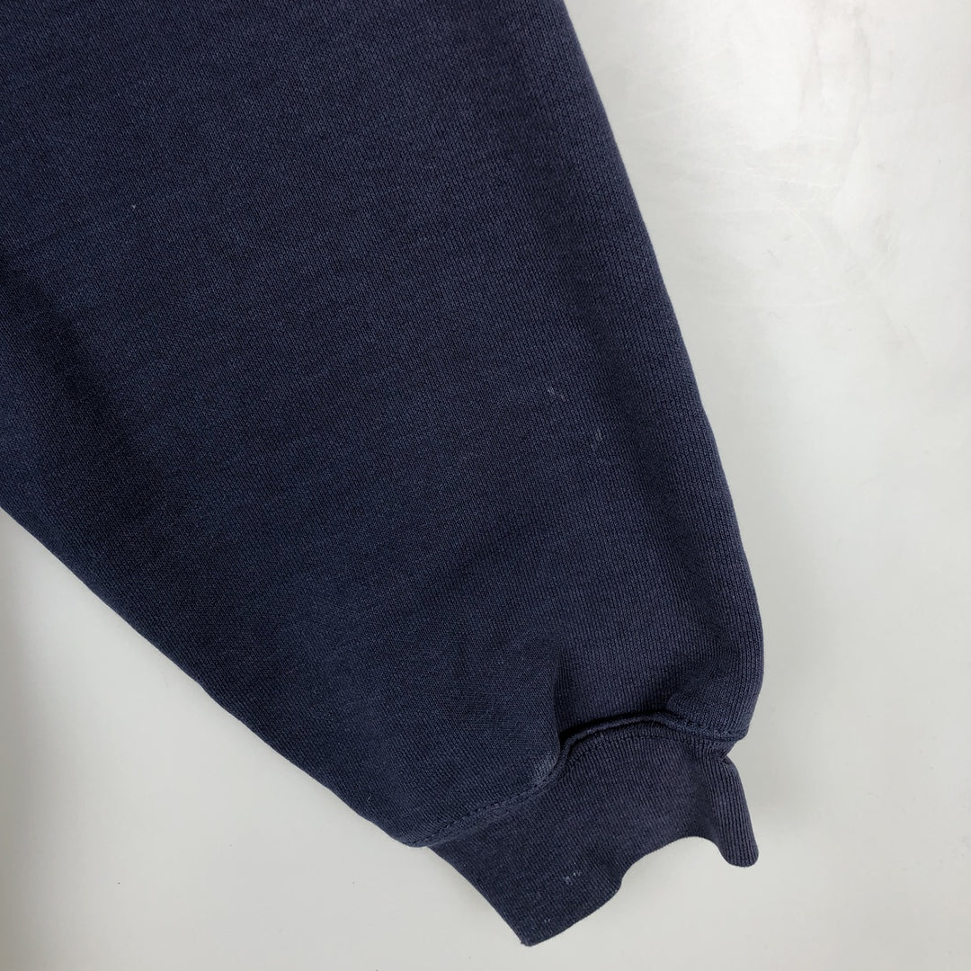Carhartt Sweat Pullover Hoodie Men's Size L cotton navy blue type Vintage Second Hand