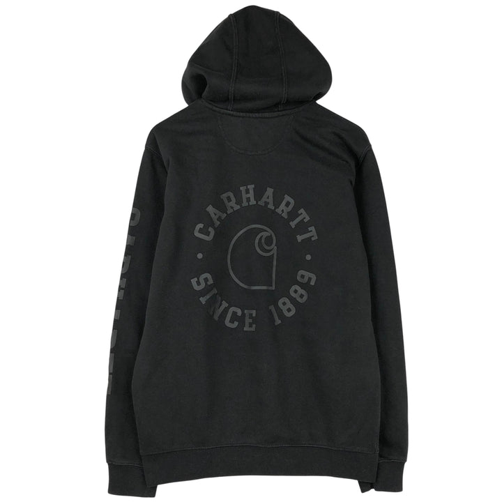 Carhartt Loose Fit Sweatshirt Pullover Hoodie, Men's Size Small cotton black type Vintage Second Hand