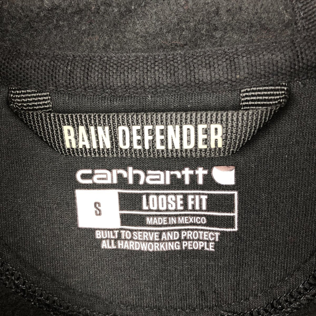Carhartt Loose Fit Sweatshirt Pullover Hoodie, Men's Size Small cotton black type Vintage Second Hand