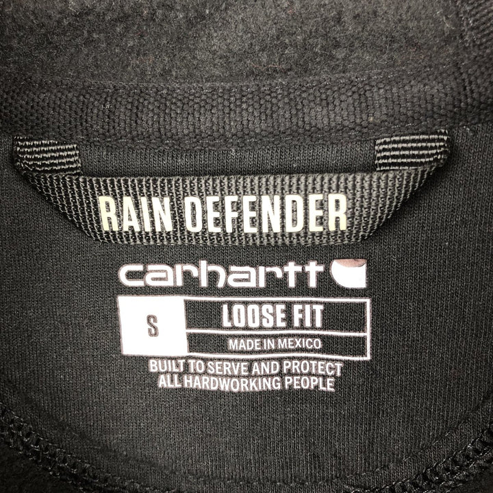 Carhartt Loose Fit Sweatshirt Pullover Hoodie, Men's Size Small cotton black type Vintage Second Hand