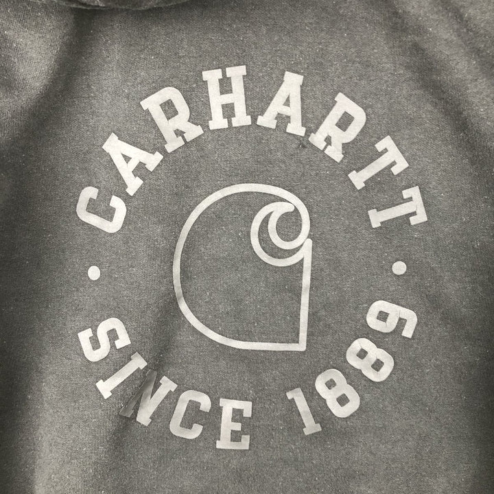 Carhartt Loose Fit Sweatshirt Pullover Hoodie, Men's Size Small cotton black type Vintage Second Hand