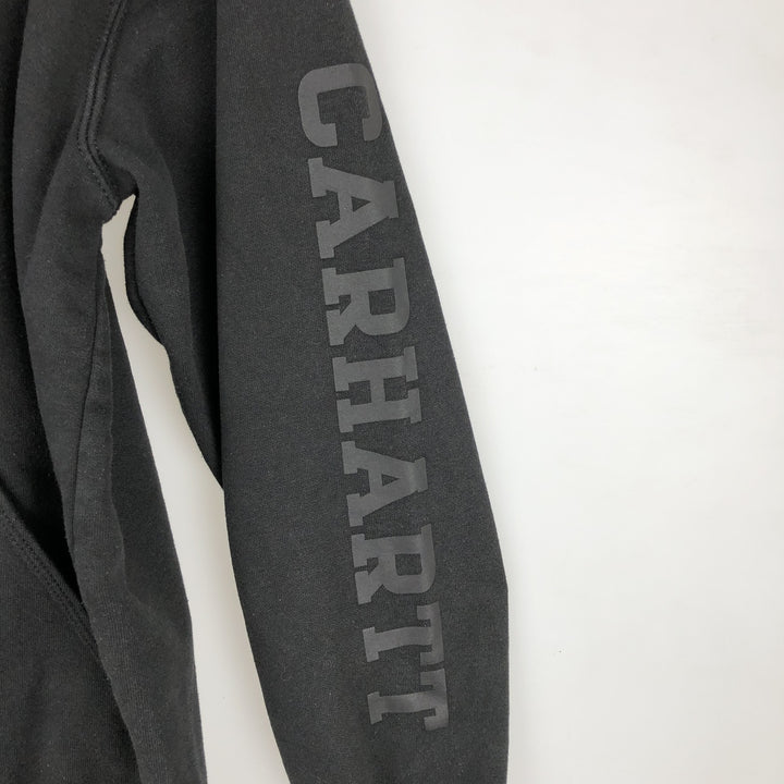 Carhartt Loose Fit Sweatshirt Pullover Hoodie, Men's Size Small cotton black type Vintage Second Hand