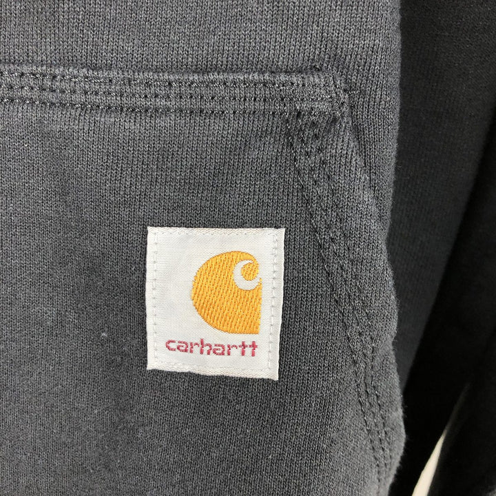 Carhartt Loose Fit Sweatshirt Pullover Hoodie, Men's Size Small cotton black type Vintage Second Hand