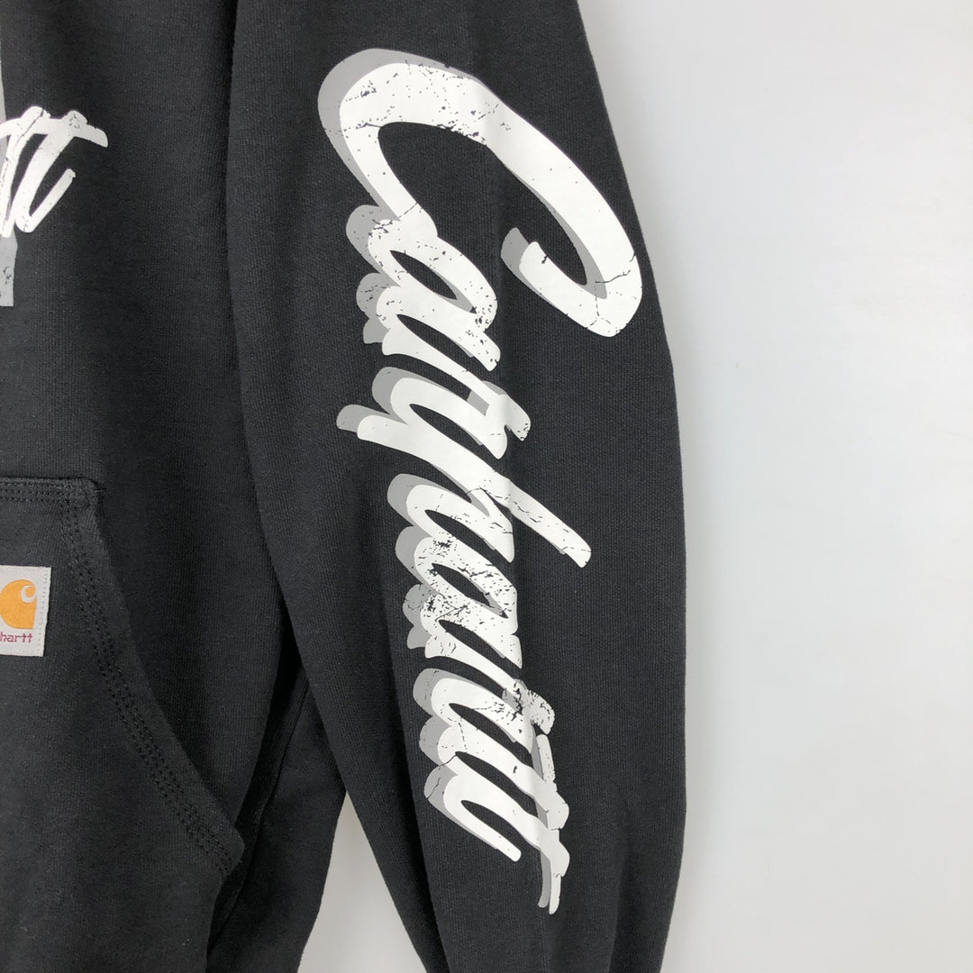 Carhartt Loose Fit Sweatshirt Pullover Hoodie, Men's Size Small cotton black type Vintage Second Hand