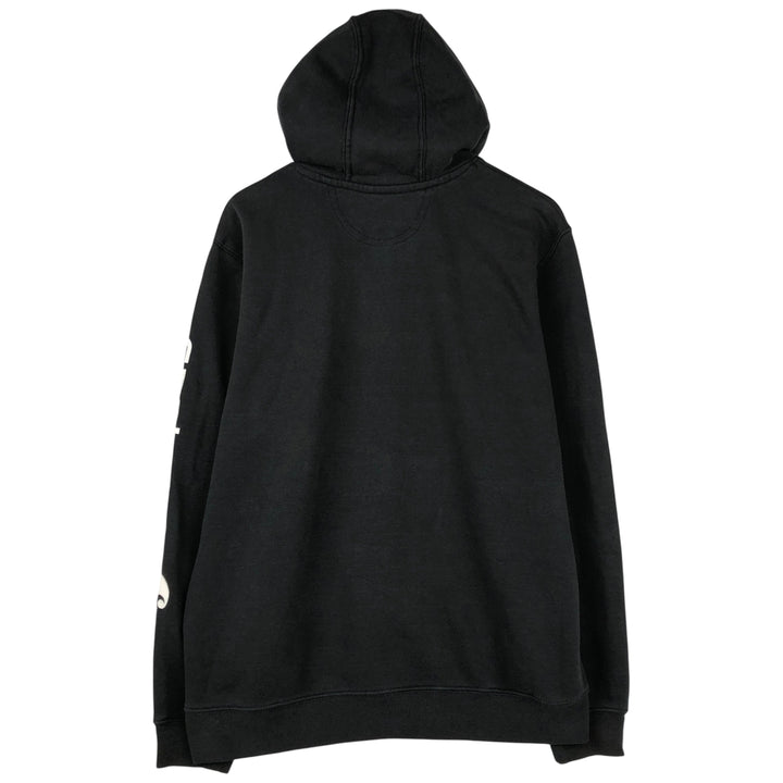 Carhartt Sweat Pullover Hoodie, Men's M Size cotton black type Vintage Second Hand
