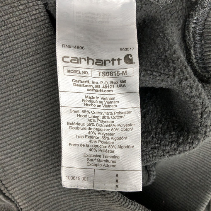 Carhartt Loose Fit Sweat Pullover Hoodie, Men's M Size cotton black type Vintage Second Hand