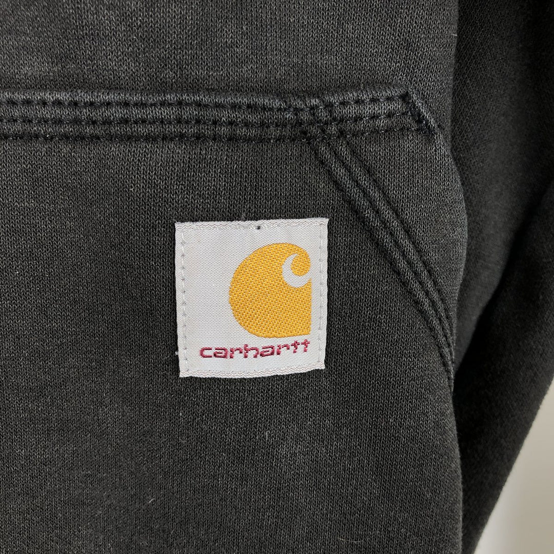 Carhartt Loose Fit Sweat Pullover Hoodie, Men's M Size cotton black type Vintage Second Hand