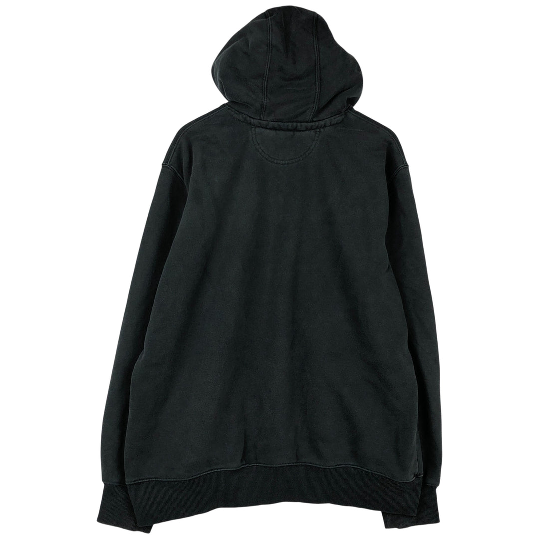 Carhartt Loose Fit Madden Mechanical Inc. Advertising Sweatshirt Pullover Hoodie, Men's Size L cotton black type Vintage Second Hand