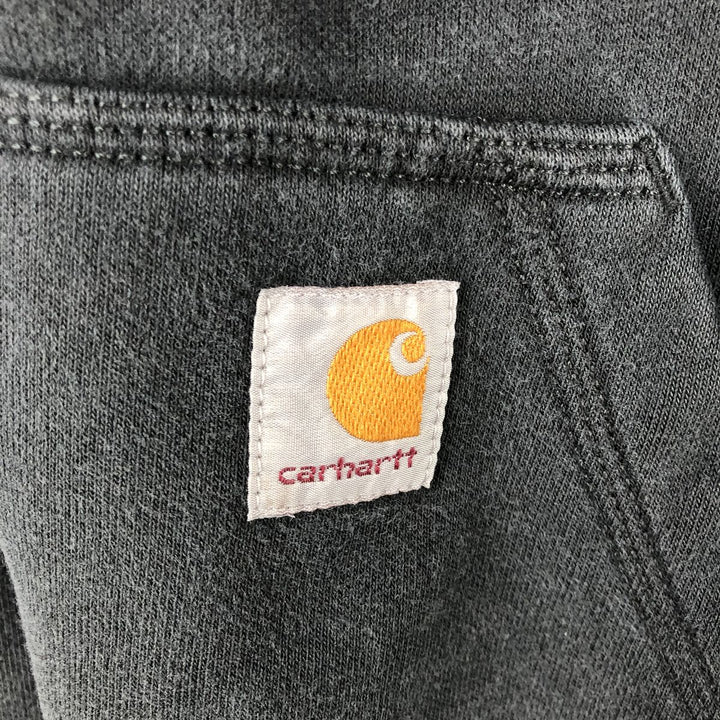 Carhartt Loose Fit Madden Mechanical Inc. Advertising Sweatshirt Pullover Hoodie, Men's Size L cotton black type Vintage Second Hand