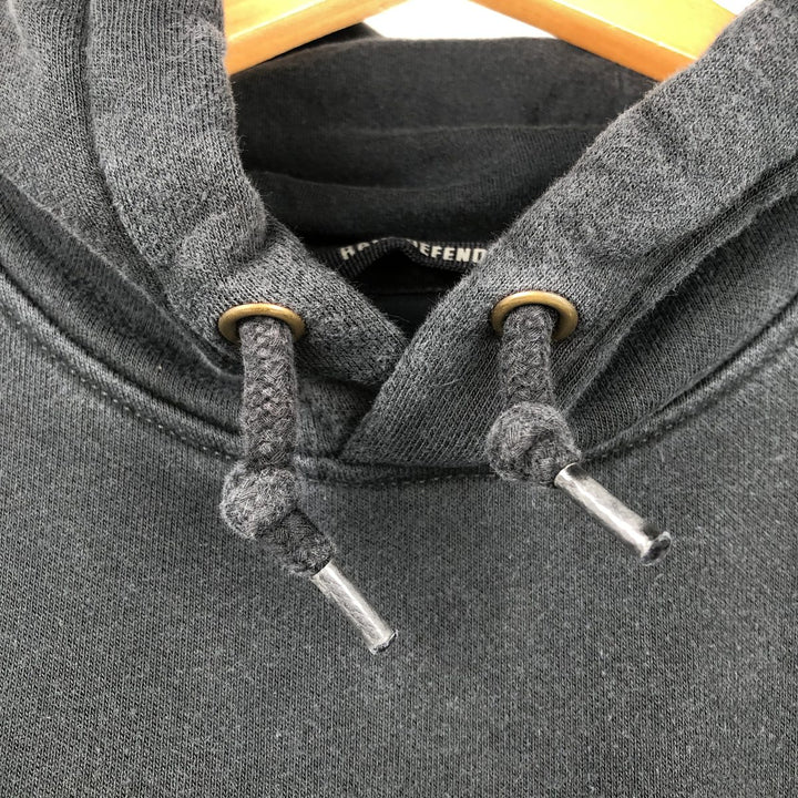 Carhartt Loose Fit Madden Mechanical Inc. Advertising Sweatshirt Pullover Hoodie, Men's Size L cotton black type Vintage Second Hand