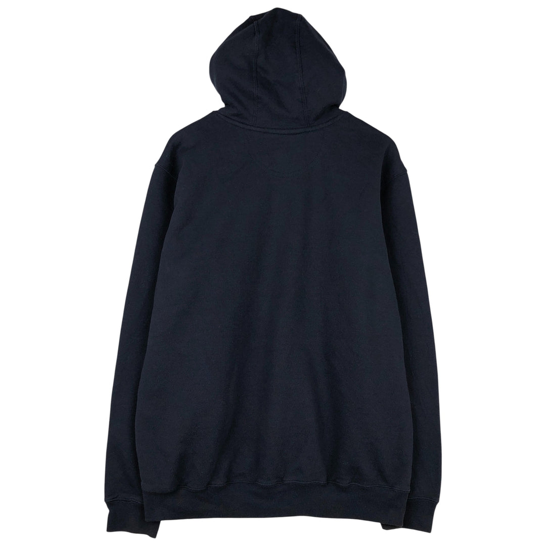 Carhartt ORIGINAL FIT sweatshirt pullover hoodie, men's size M cotton navy blue type Vintage Second Hand