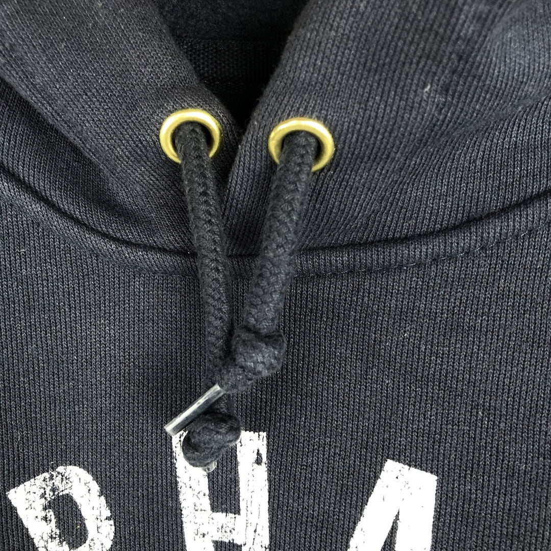 Carhartt ORIGINAL FIT sweatshirt pullover hoodie, men's size M cotton navy blue type Vintage Second Hand