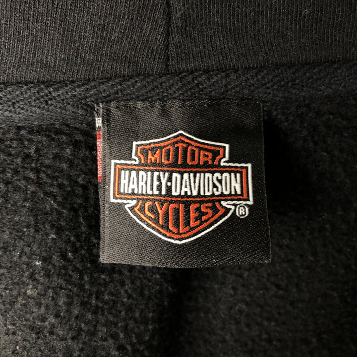 Harley-Davidson Men's Full-Zip Hoodie (XL) unclear black type Vintage Second Hand