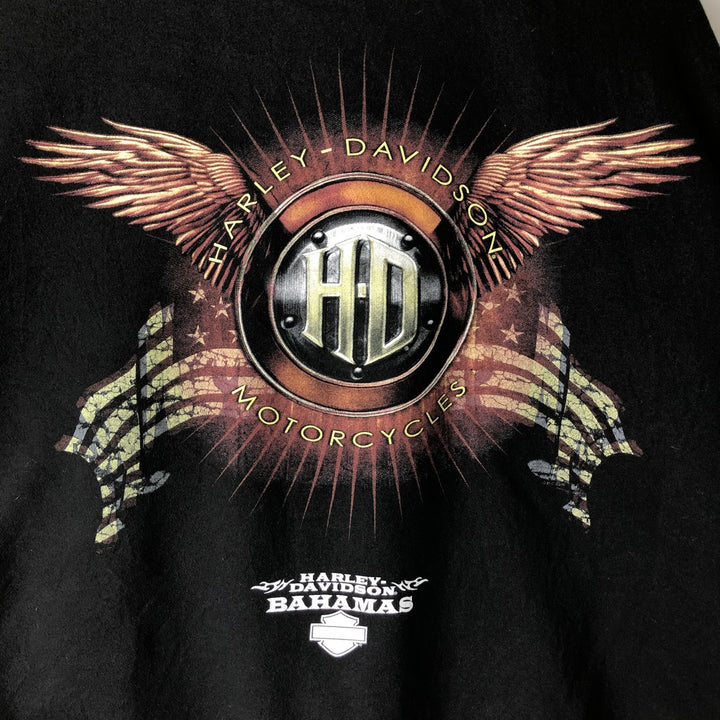 Harley-Davidson Men's Full-Zip Hoodie (XL) unclear black type Vintage Second Hand