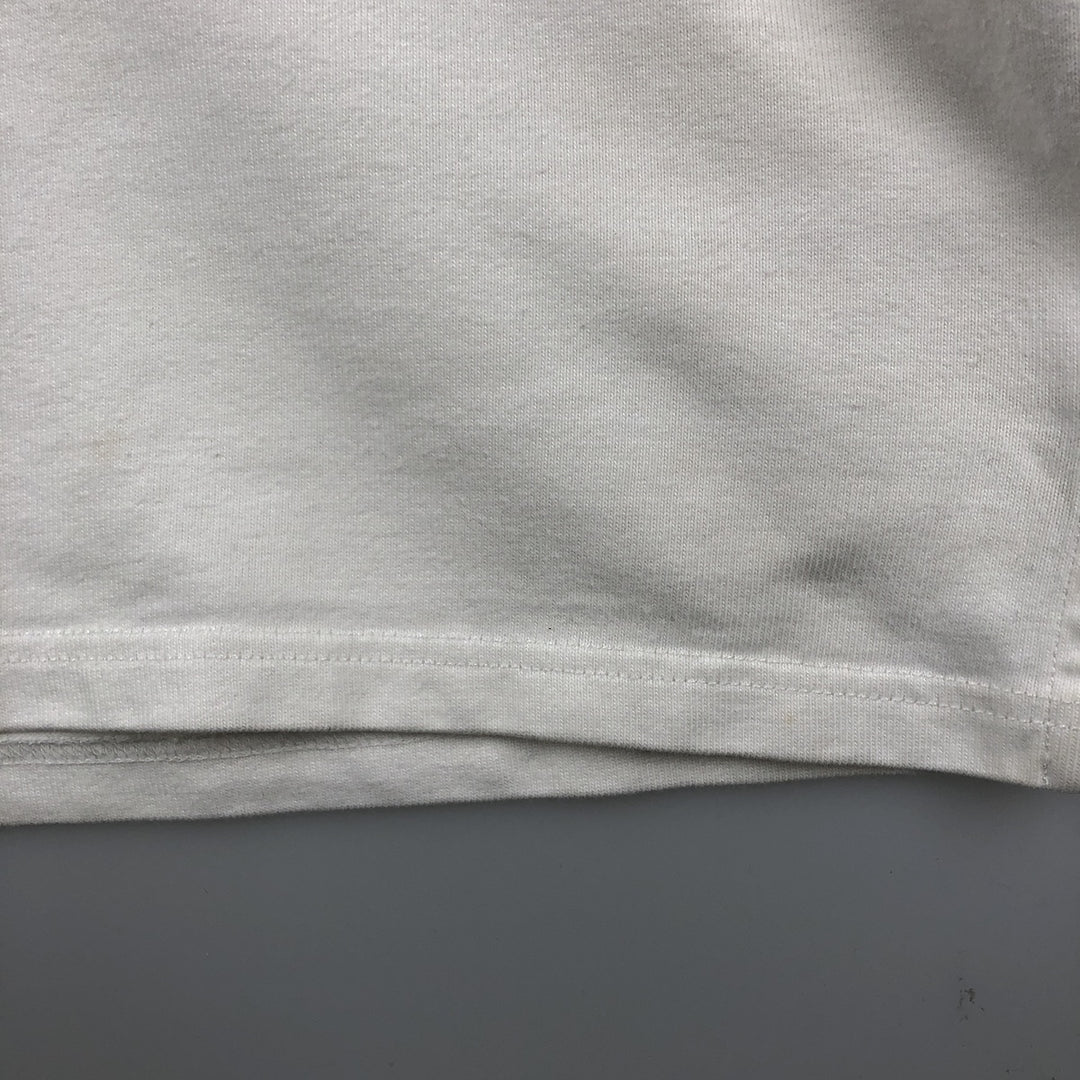 Ralph Lauren POLO by Ralph Lauren long sleeve rugby shirt, men's XL size cotton white type Vintage Second Hand