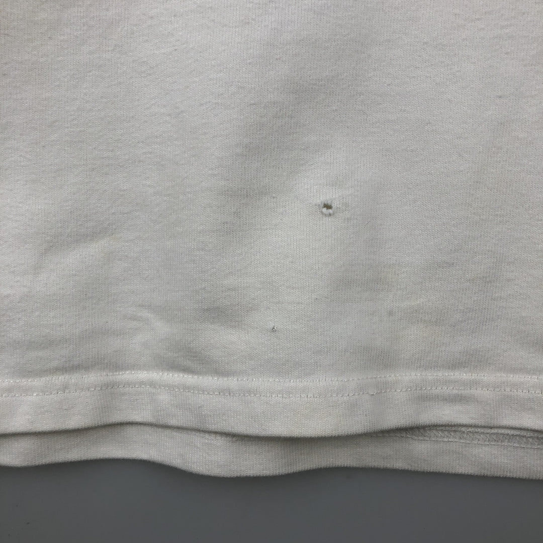 Ralph Lauren POLO by Ralph Lauren long sleeve rugby shirt, men's XL size cotton white type Vintage Second Hand
