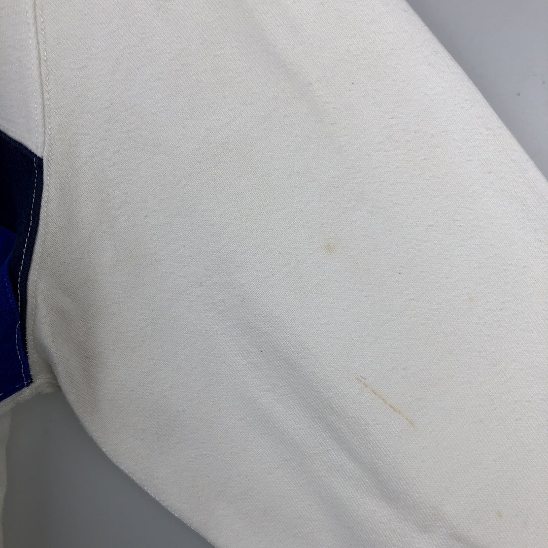 Ralph Lauren POLO by Ralph Lauren long sleeve rugby shirt, men's XL size cotton white type Vintage Second Hand
