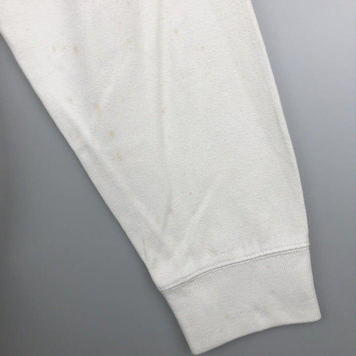 Ralph Lauren POLO by Ralph Lauren long sleeve rugby shirt, men's XL size cotton white type Vintage Second Hand