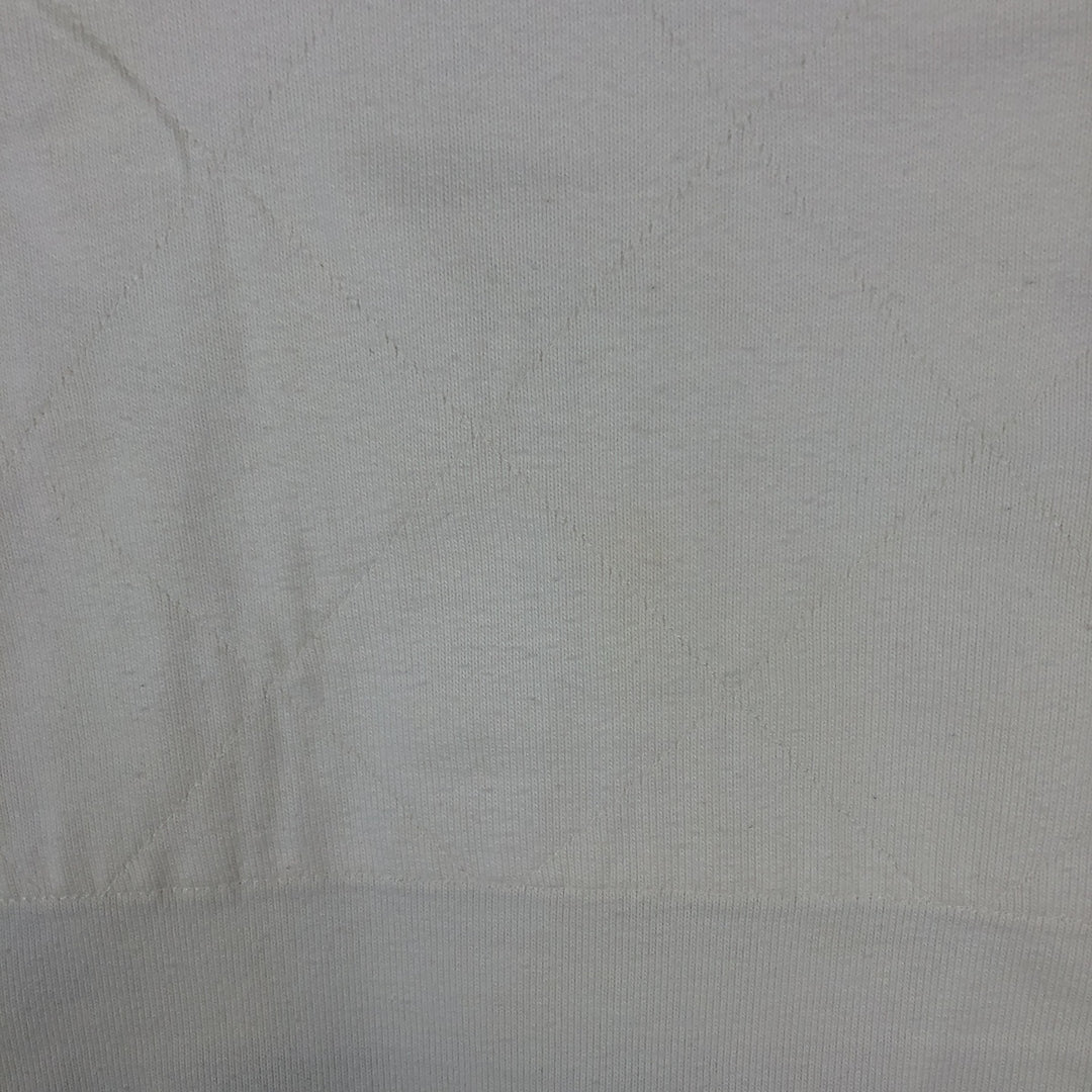 Ralph Lauren POLO by Ralph Lauren long sleeve rugby shirt, men's XL size cotton white type Vintage Second Hand