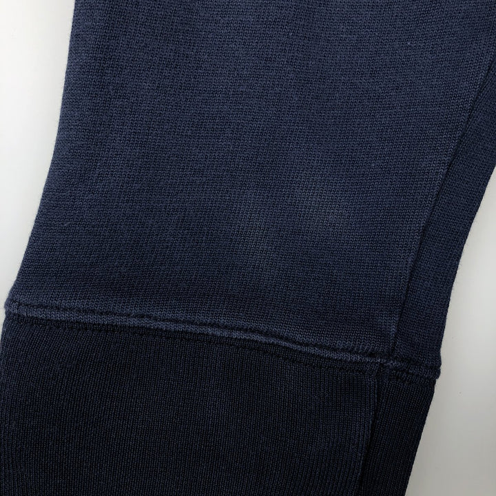 Ralph Lauren POLO by Ralph Lauren CUSTOM FIT long sleeve rugby shirt, men's size L cotton navy blue type Vintage Second Hand