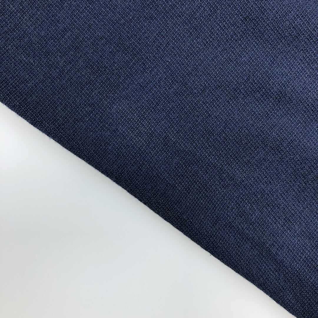 Ralph Lauren POLO by Ralph Lauren CUSTOM FIT long sleeve rugby shirt, men's size L cotton navy blue type Vintage Second Hand