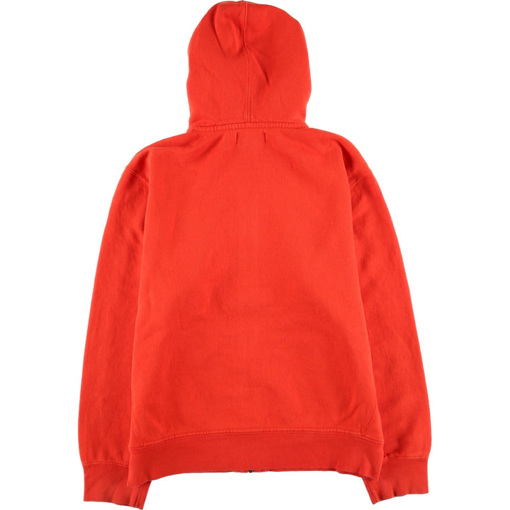 Ralph Lauren Polo by Ralph Lauren Sweatshirt Full Zip Hoodie, Men's XL cotton orange type Vintage Second Hand