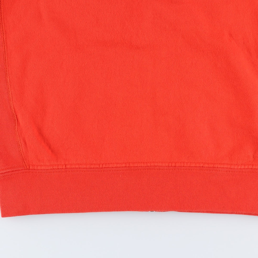 Ralph Lauren Polo by Ralph Lauren Sweatshirt Full Zip Hoodie, Men's XL cotton orange type Vintage Second Hand