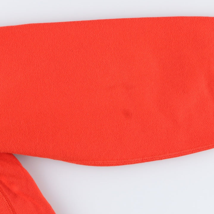 Ralph Lauren Polo by Ralph Lauren Sweatshirt Full Zip Hoodie, Men's XL cotton orange type Vintage Second Hand