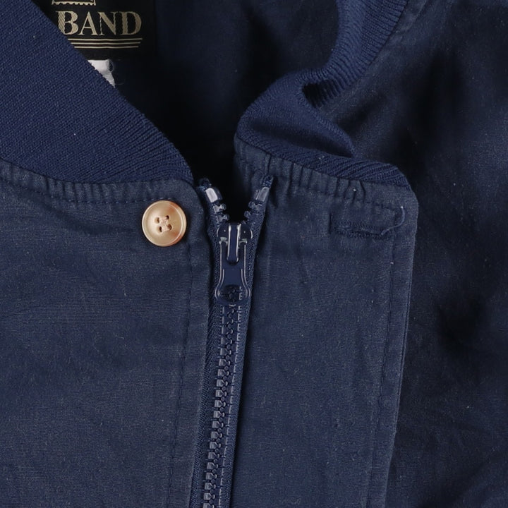 90s-00'S HABAND Derby Jacket, Cup Shoulder, Men's, Size XL, Vintage polyester navy blue type Vintage Second Hand