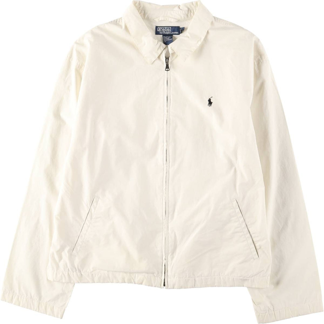 Ralph Lauren POLO by Ralph Lauren Swing Top Sports Jacket Men's XL cotton white type Vintage Second Hand