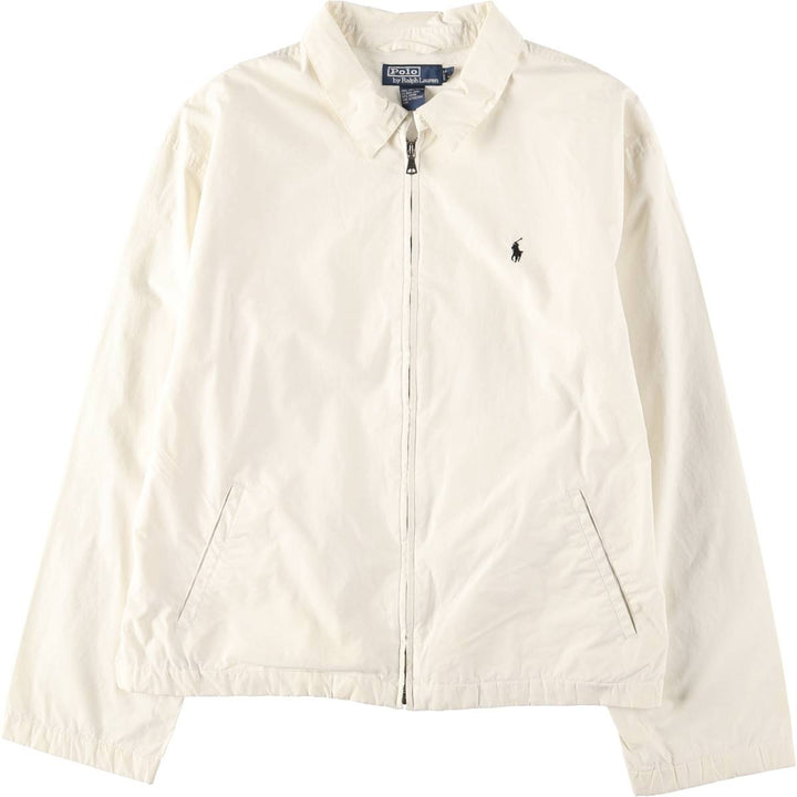 Ralph Lauren POLO by Ralph Lauren Swing Top Sports Jacket Men's XL cotton white type Vintage Second Hand