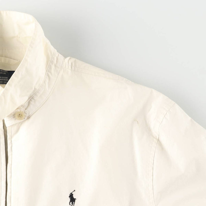 Ralph Lauren POLO by Ralph Lauren Swing Top Sports Jacket Men's XL cotton white type Vintage Second Hand