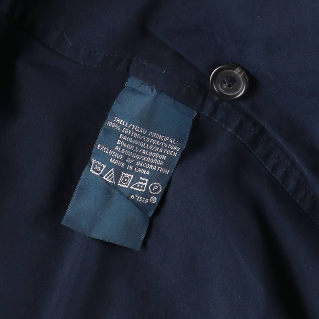 Ralph Lauren POLO by Ralph Lauren Swing Top Sports Jacket Men's XL cotton navy blue type Vintage Second Hand
