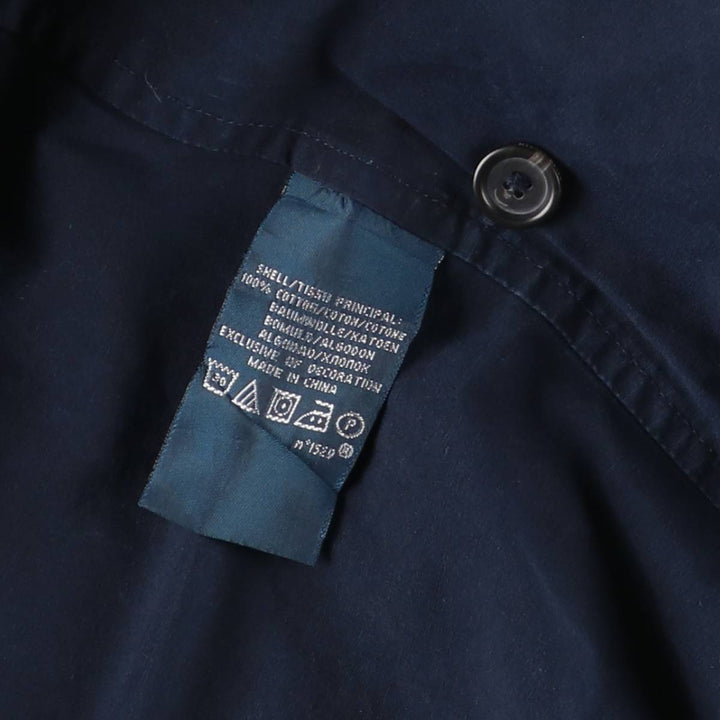 Ralph Lauren POLO by Ralph Lauren Swing Top Sports Jacket Men's XL cotton navy blue type Vintage Second Hand