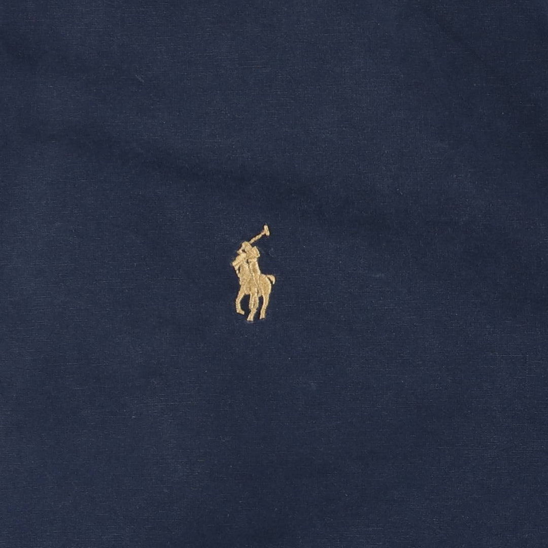 Ralph Lauren POLO by Ralph Lauren Swing Top Sports Jacket Men's XL cotton navy blue type Vintage Second Hand
