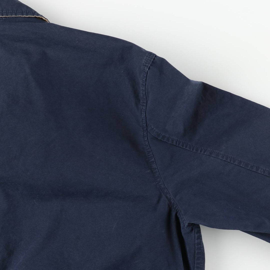 Ralph Lauren POLO by Ralph Lauren Swing Top Sports Jacket Men's XL cotton navy blue type Vintage Second Hand