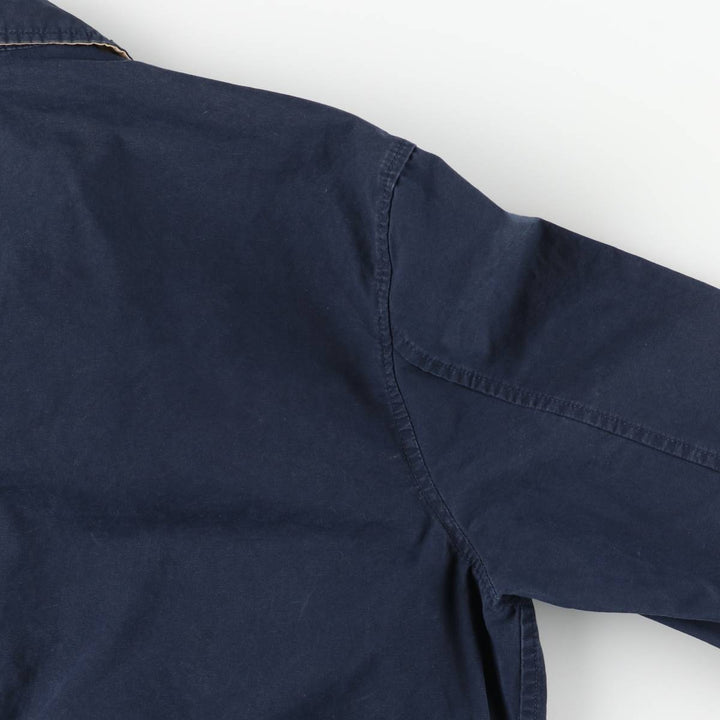 Ralph Lauren POLO by Ralph Lauren Swing Top Sports Jacket Men's XL cotton navy blue type Vintage Second Hand