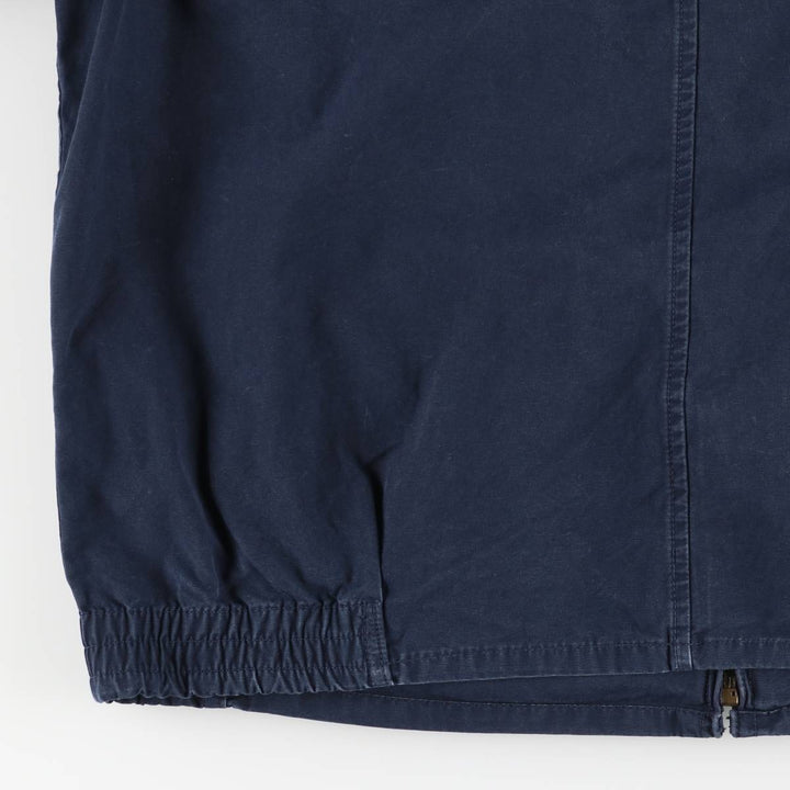 Ralph Lauren POLO by Ralph Lauren Swing Top Sports Jacket Men's XL cotton navy blue type Vintage Second Hand