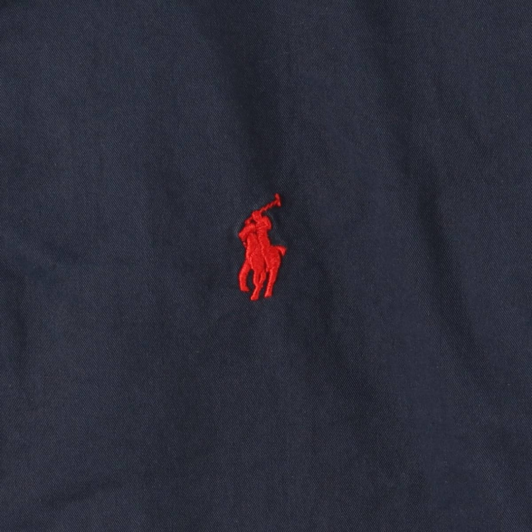 Ralph Lauren POLO RALPH LAUREN Harrington Jacket Swing Top Men's M cotton navy blue type Vintage Second Hand