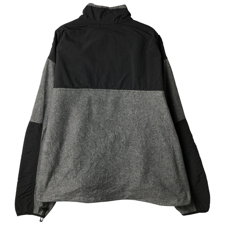 90s-00'S Timberland WEATHERGEAR Half-Zip Fleece Jacket, Men's, Size XL polyester black type Vintage Second Hand