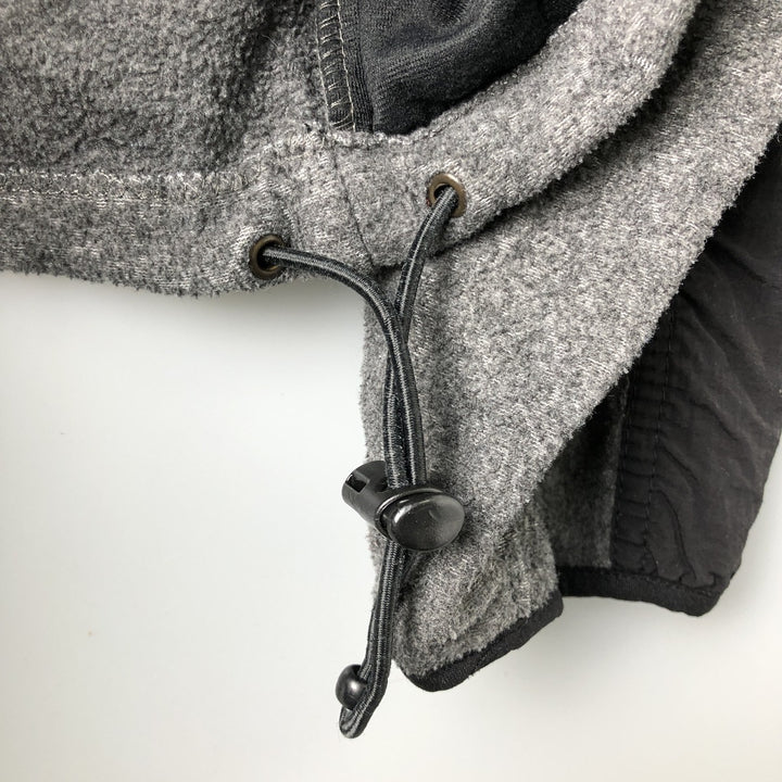 90s-00'S Timberland WEATHERGEAR Half-Zip Fleece Jacket, Men's, Size XL polyester black type Vintage Second Hand